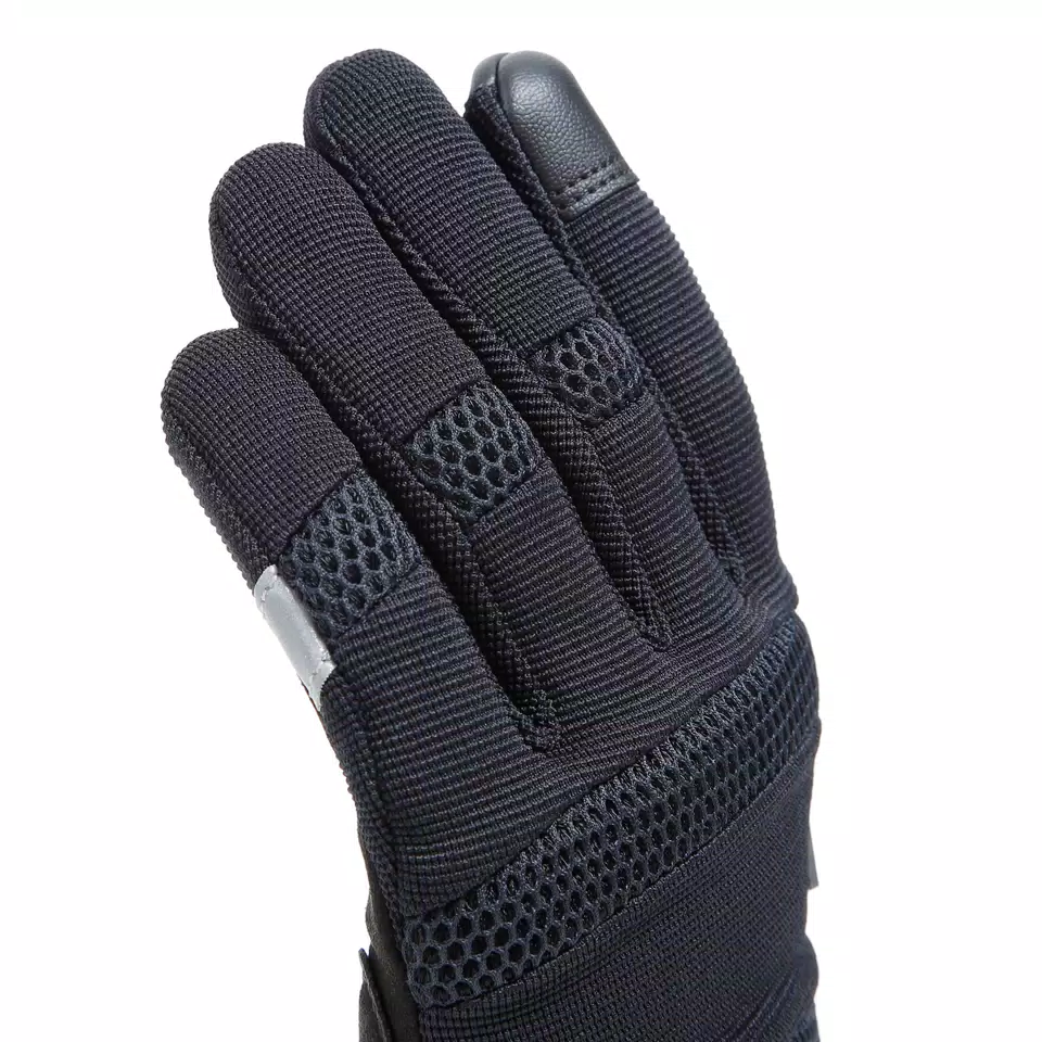 ATHENE - GUANTI MOTO IN TESSUTO UOMO - BLACK/BLACK - 6