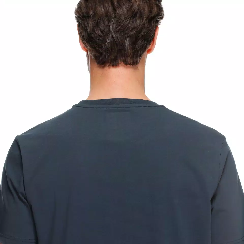 GEOMETRICA - RUNDHALS T SHIRT HERREN - CARBON/WHITE STRIPES - 6