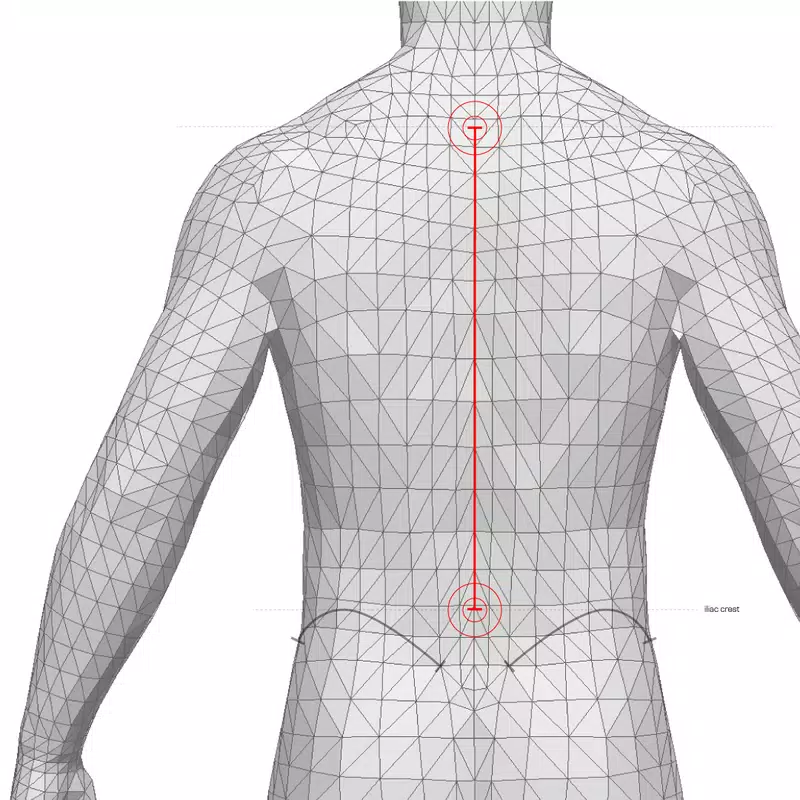 Taille-Schulter-Höhe