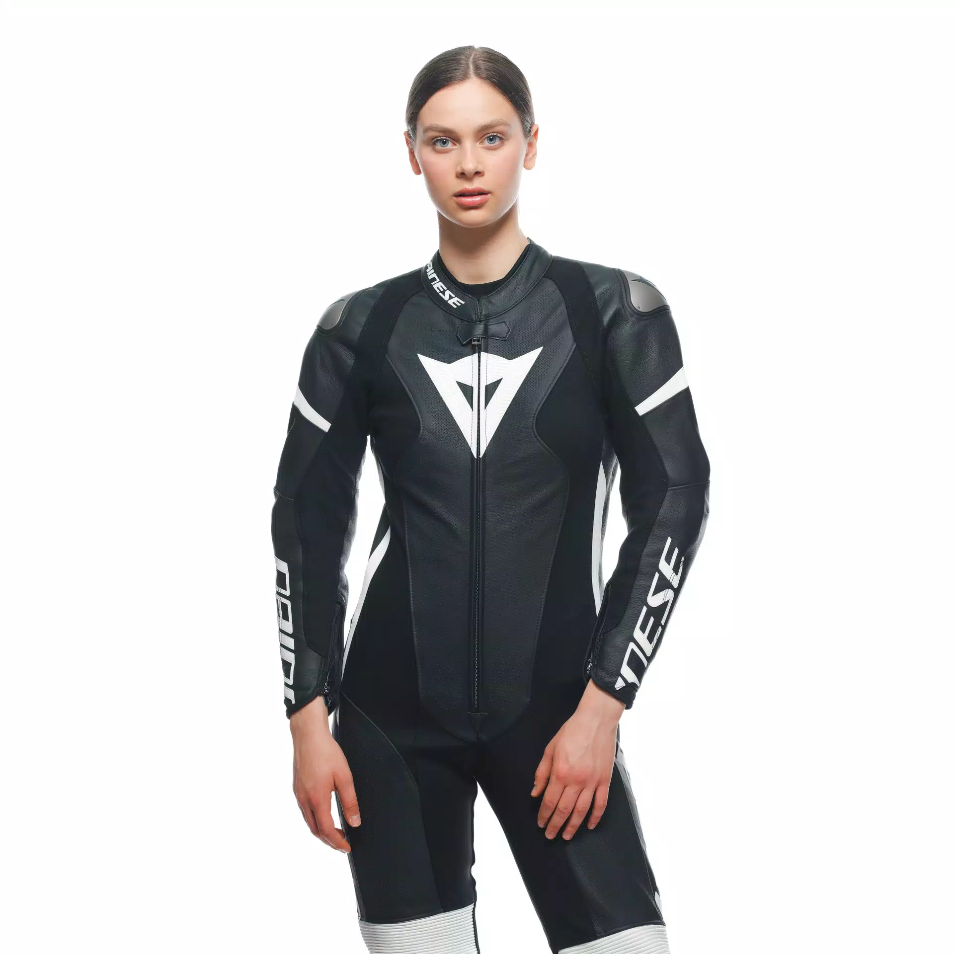 GROBNIK - WOMEN'S 1-PIECE MOTORCYCLE PERFORATED LEATHER SUIT