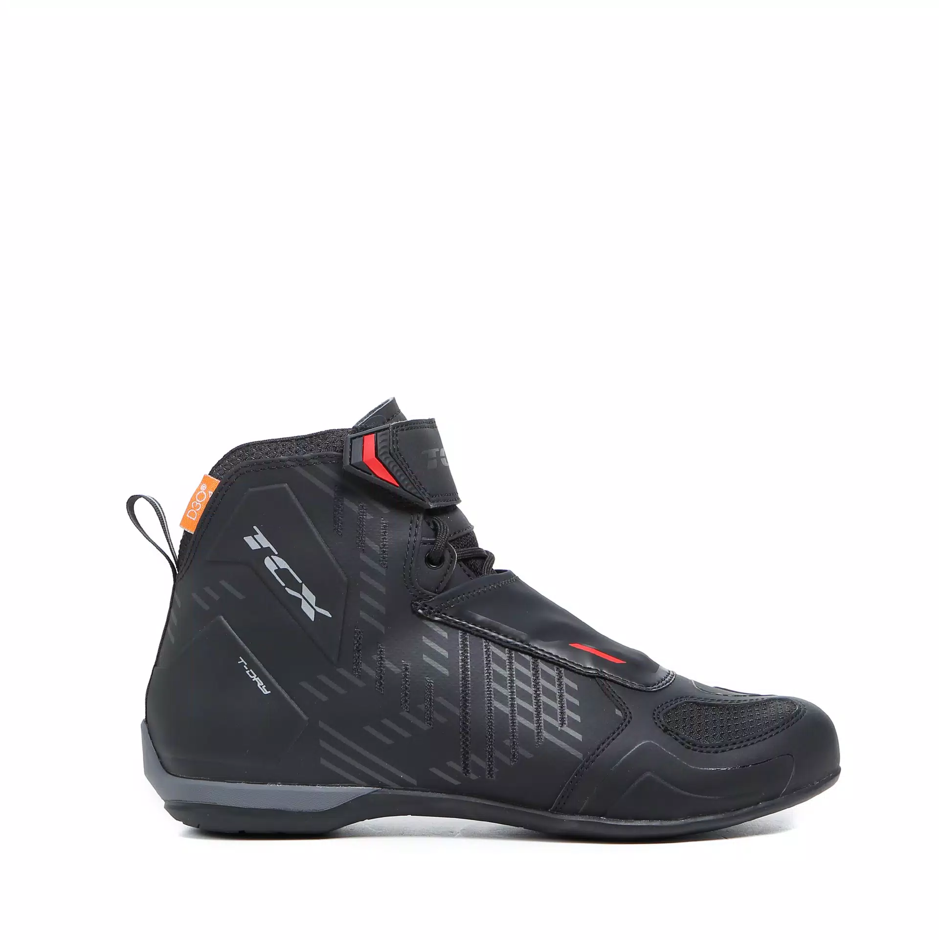 R04D WP MEN'S WATERPROOF MOTORCYCE SHOES - BLACK