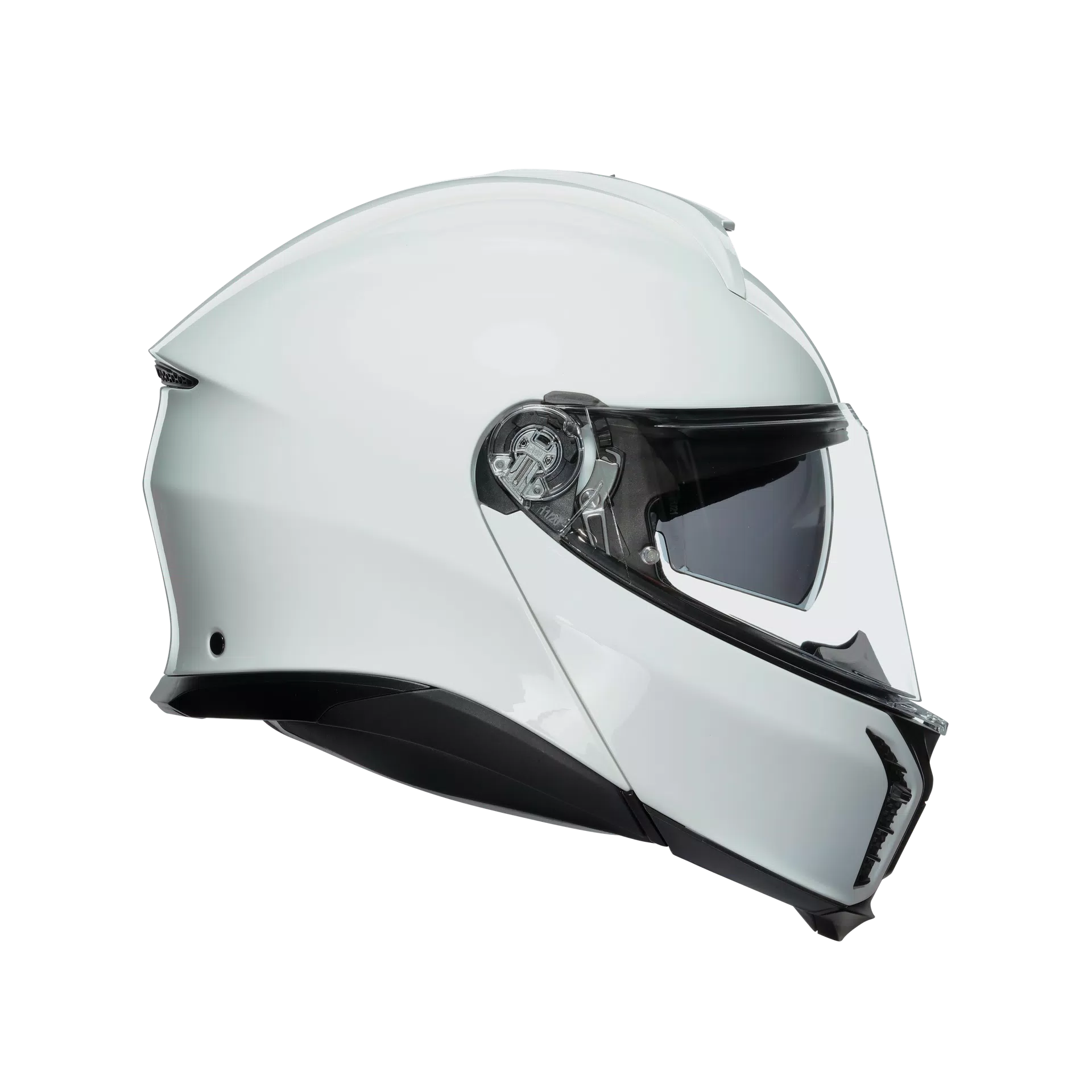 TOURMODULAR STELVIO WHITE - CASCO MOTO MODULARE E2206