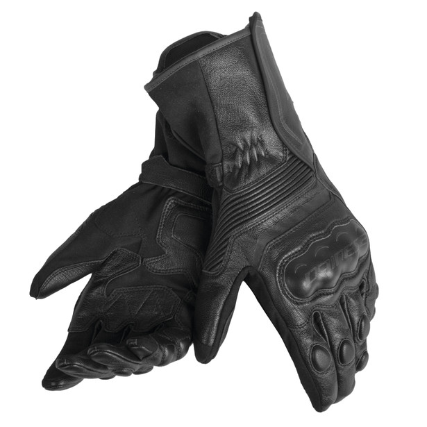 ASSEN GLOVES BLACK/BLACK/BLACK- Leather