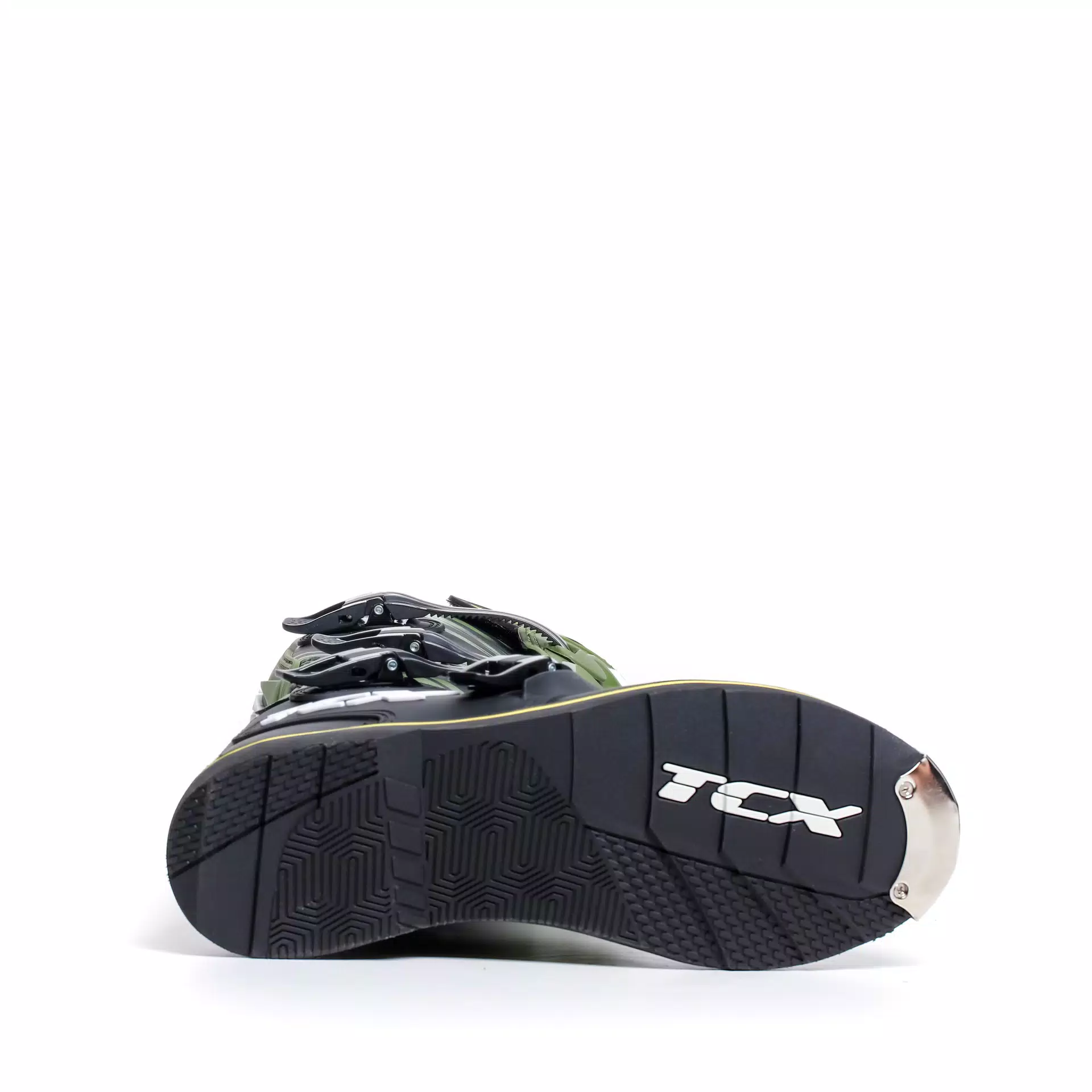 X-BLAST BOTTES MOTO HOMME - NOIR/VERT/JAUNE