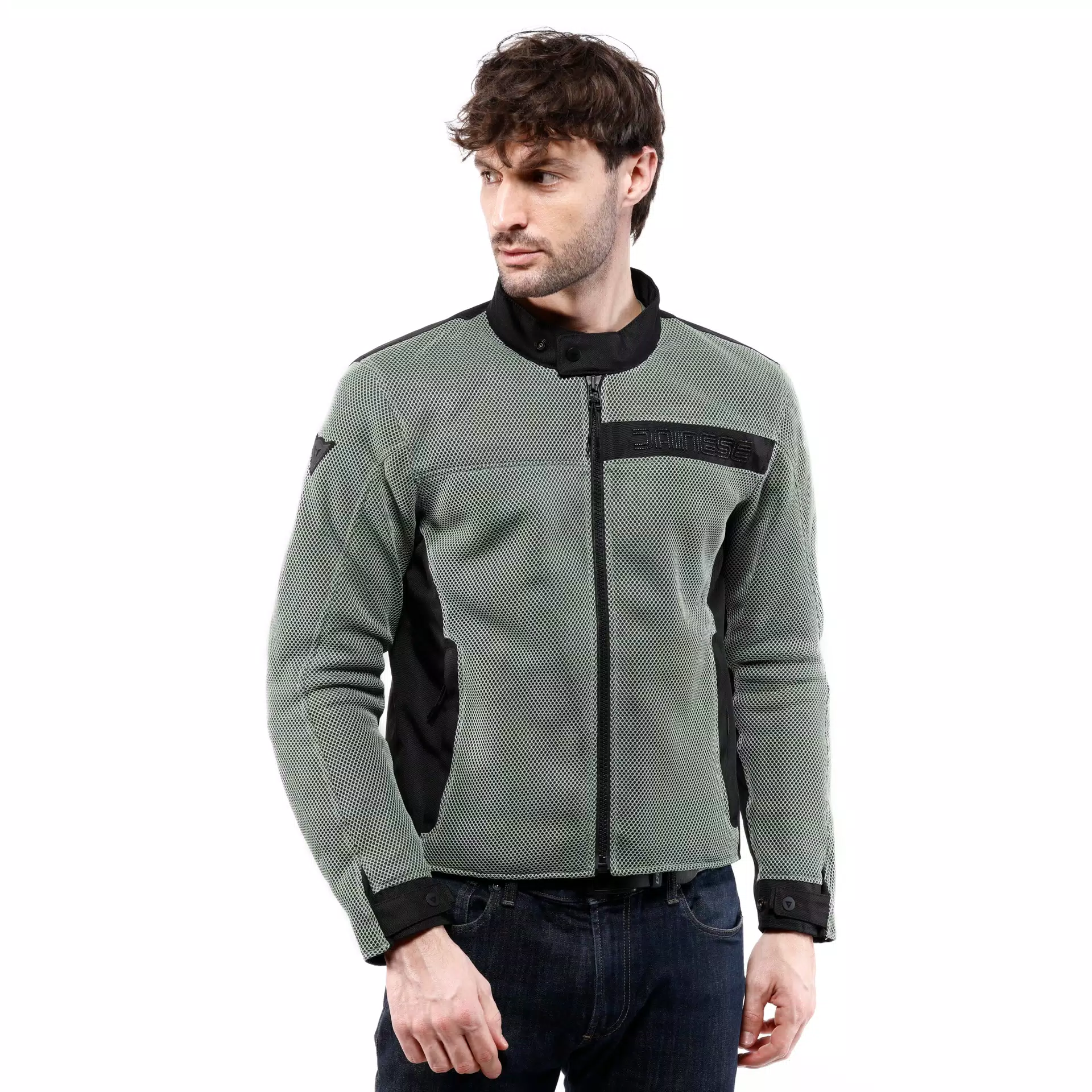 LISBONA AIR TEX - BLOUSON MOTO D'&Eacute;T&Eacute; EN TEXTILE HOMME