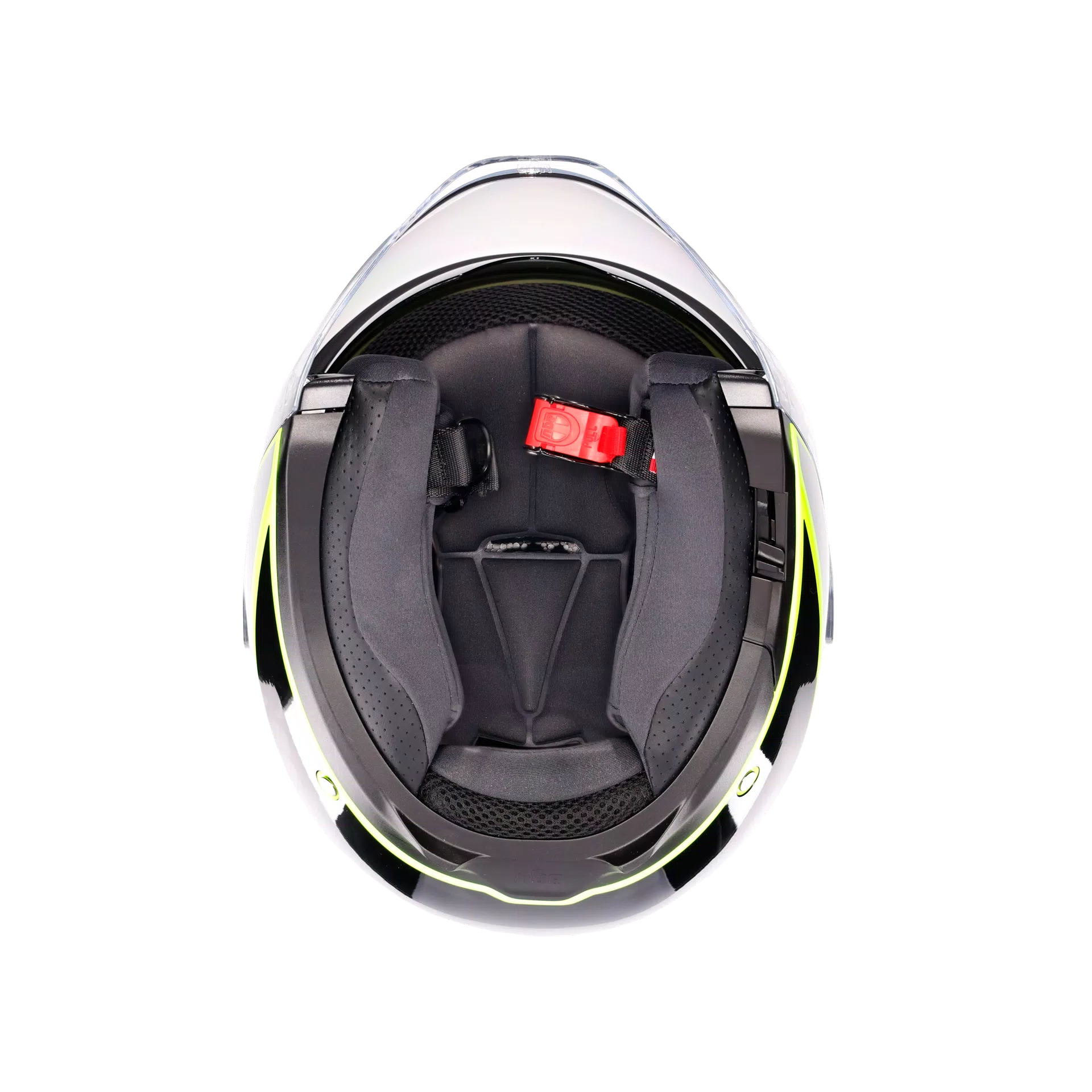 IRIDES DAVAO BLACK/GREY/YELLOW FLUO - CASQUE MOTO JET E2206