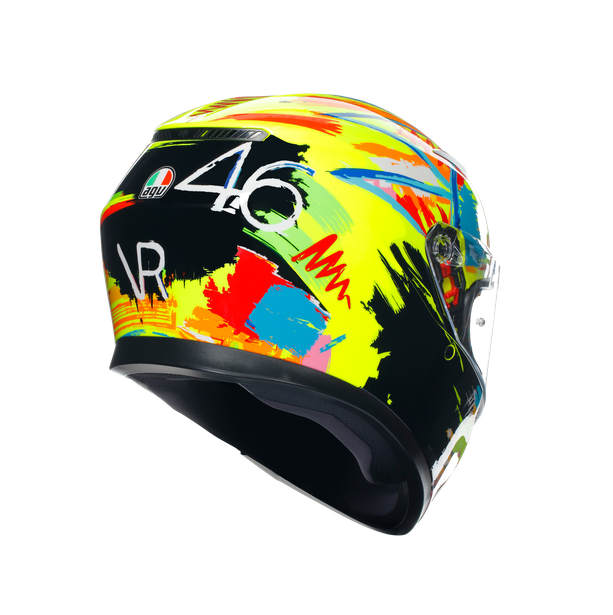 k3-rossi-winter-test-2020-motorbike-full-face-helmet-e2206 image number 5