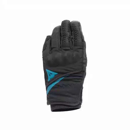 TRENTO D-DRY® - DAMES WATERDICHTE MOTORFIETSHANDSCHOENEN - BLACK/OCEAN-DEPTHS - 1