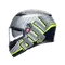 K3 FORTIFY GREY/BLACK/YELLOW FLUO - CASQUE MOTO INTÉGRAL E2206