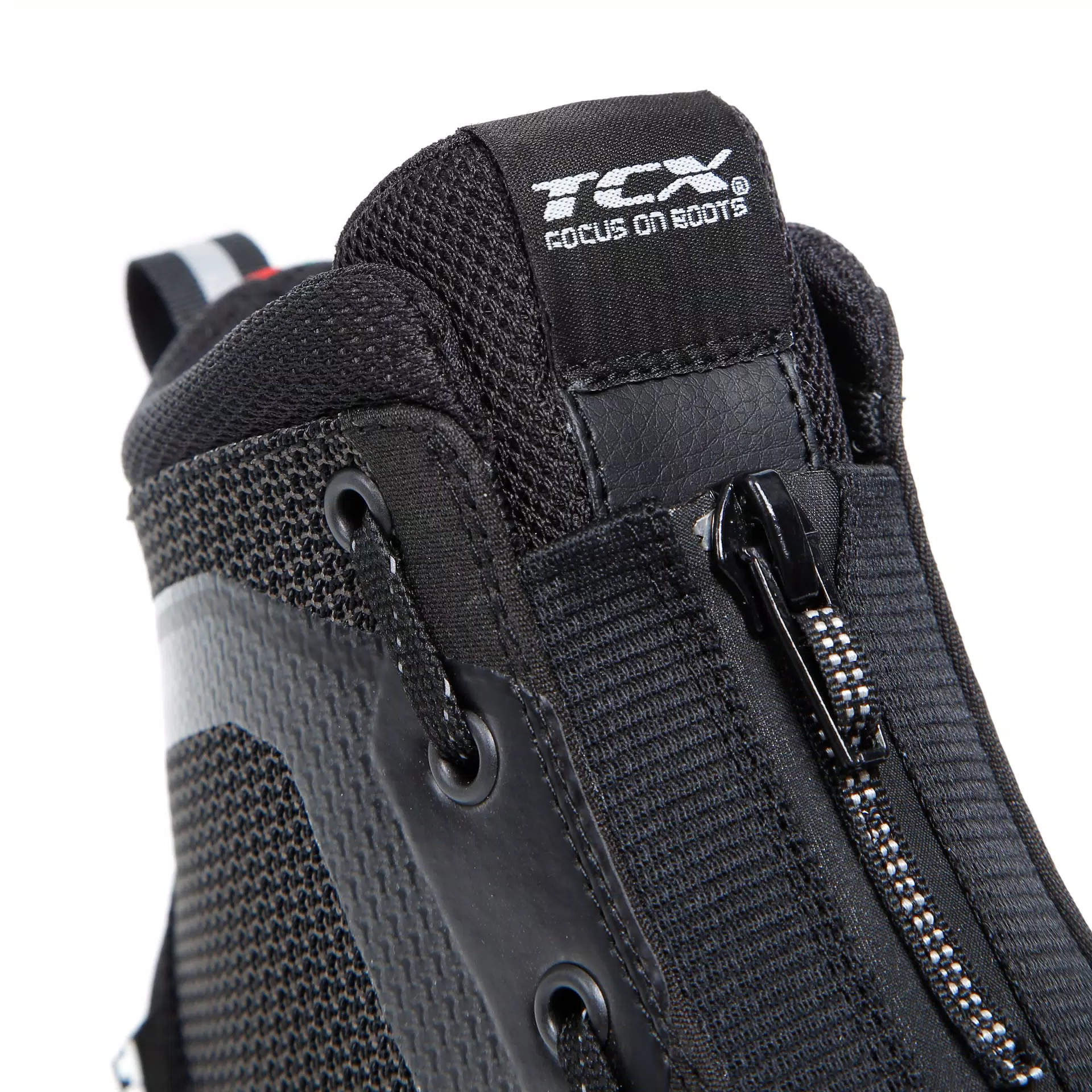 IKASU AIR MEN'S SUMMER MOTORCYCLE SHOES - BLACK