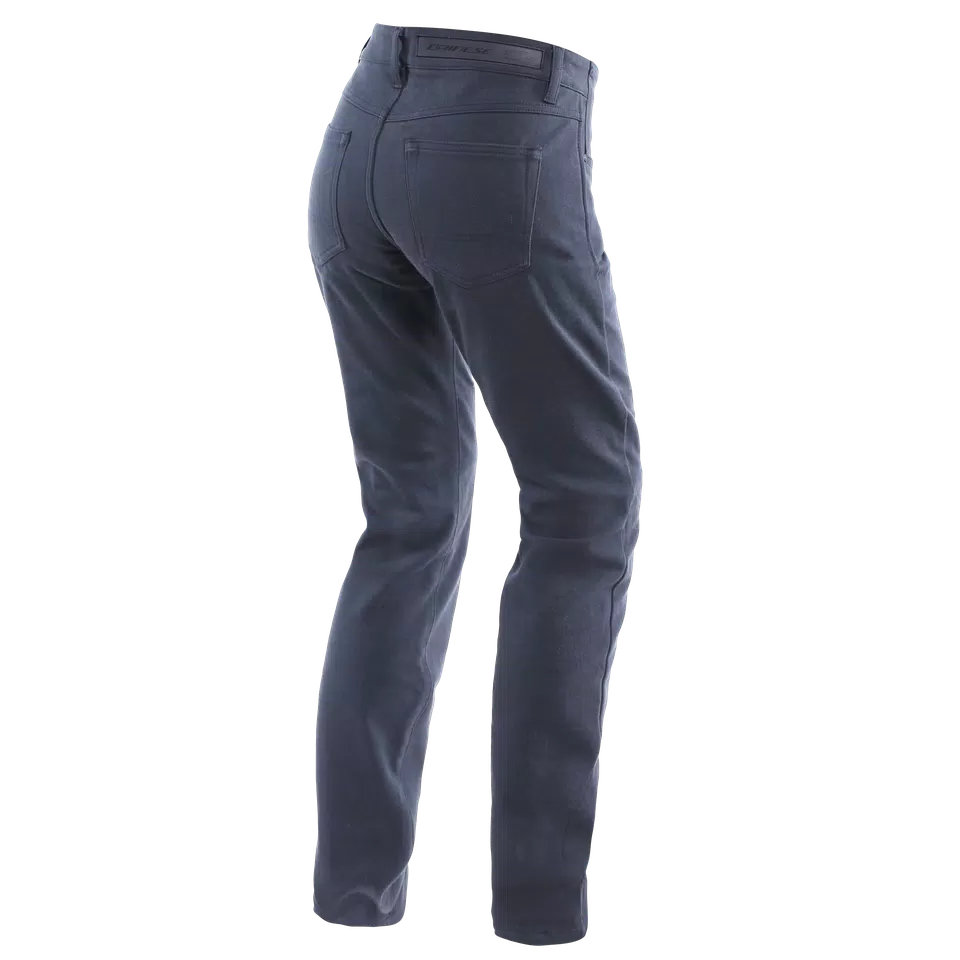 CASUAL SLIM - WOMEN'S MOTORCYCLE PANTS IN FABRIC | BLUE