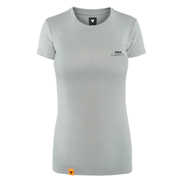 AWA BLACK TEE WMN DARK-GRAY- Shirts