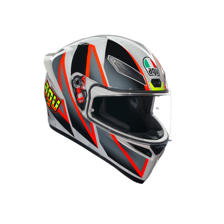 AGV Street Modular Resia Helmet - Grey/Black/Yellow