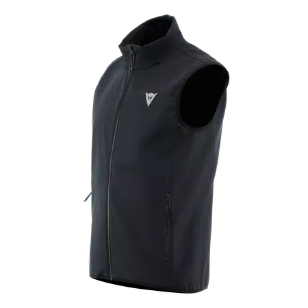 MEN'S MOTORCYCLE NO-WIND THERMAL VEST MEN'S MOTORCYCLE NO-WIND THERMAL VEST - BLACK - 1