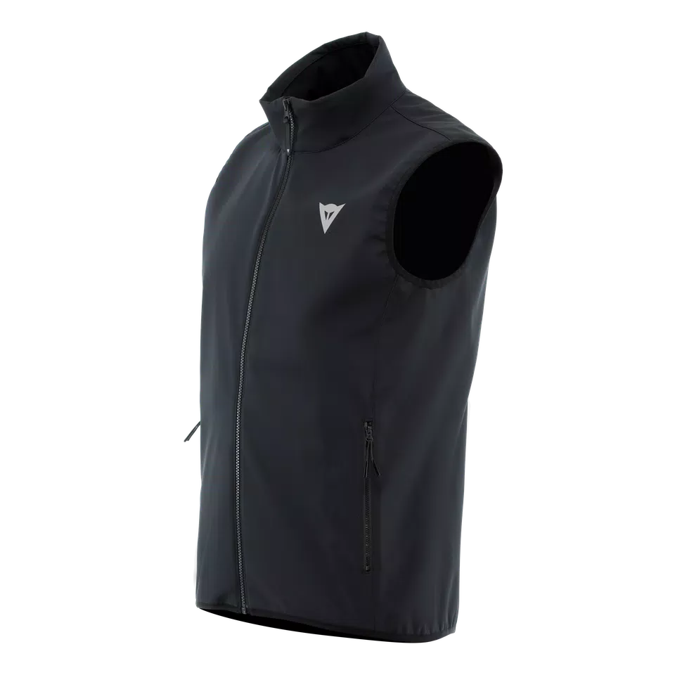 MEN'S MOTORCYCLE NO-WIND THERMAL VEST | BLACK | Dainese