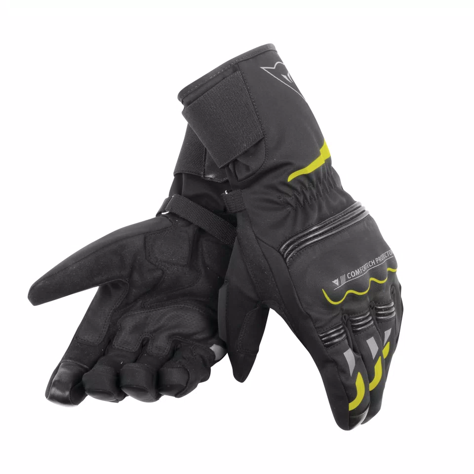 TEMPEST D-DRY®- UNISEX WATERPROOF MOTORCYCLE GLOVES (LONG) | BLACK  