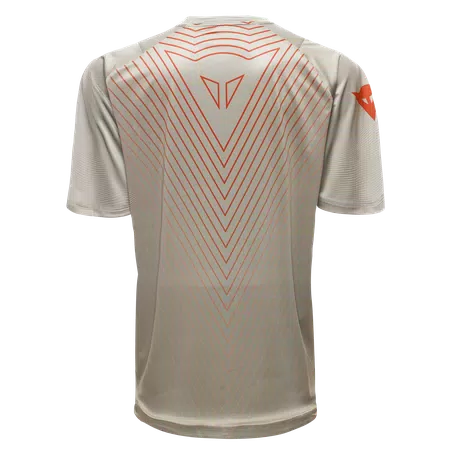 HG AER JERSEY SS - HEREN FIETSSHIRT MET KORTE MOUWEN - TAUPE/RED - 2
