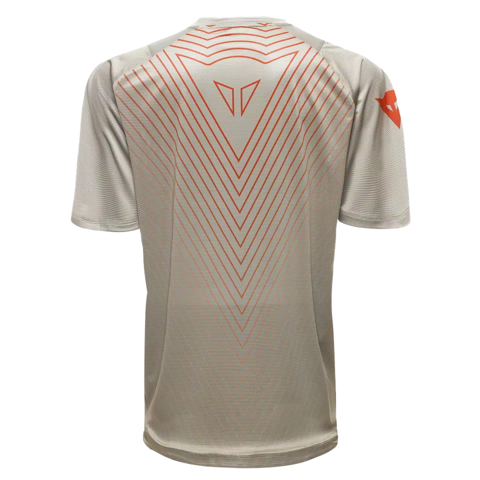 HG AER JERSEY SS - HEREN FIETSSHIRT MET KORTE MOUWEN - TAUPE/RED - 2