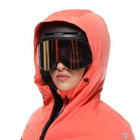 NOVA AEROSENSE-DRY - WOMEN'S SKI JACKET - CORAL - 5