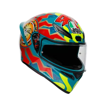 K1 S ROSSI MUGELLO 1999 - MOTORBIKE FULL FACE HELMET DOT (E2206) -  - 1