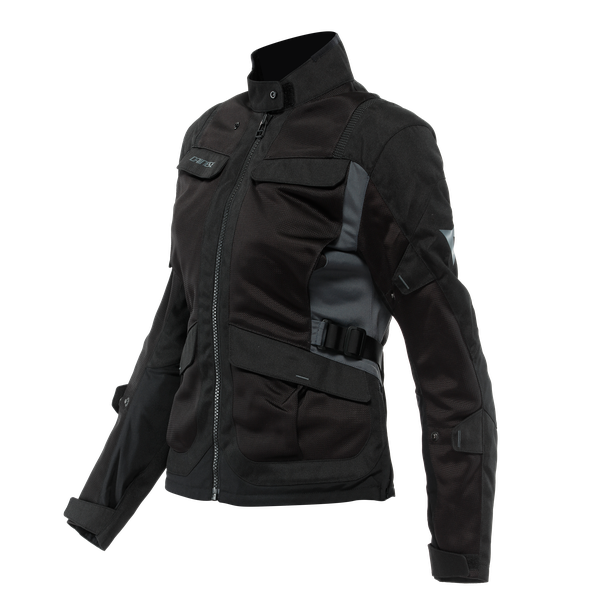 desert-tex-giacca-moto-touring-estiva-in-tessuto-donna-black-black-ebony image number 0