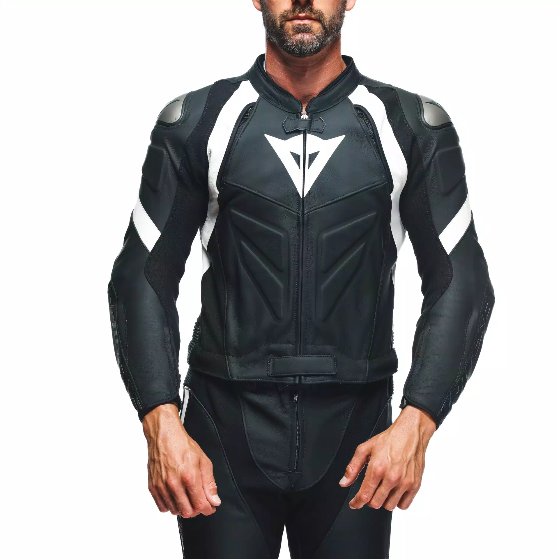 AVRO 4 - MEN'S 2-PIECE MOTORCYCLE LEATHER SUIT (SHORT/TALL)