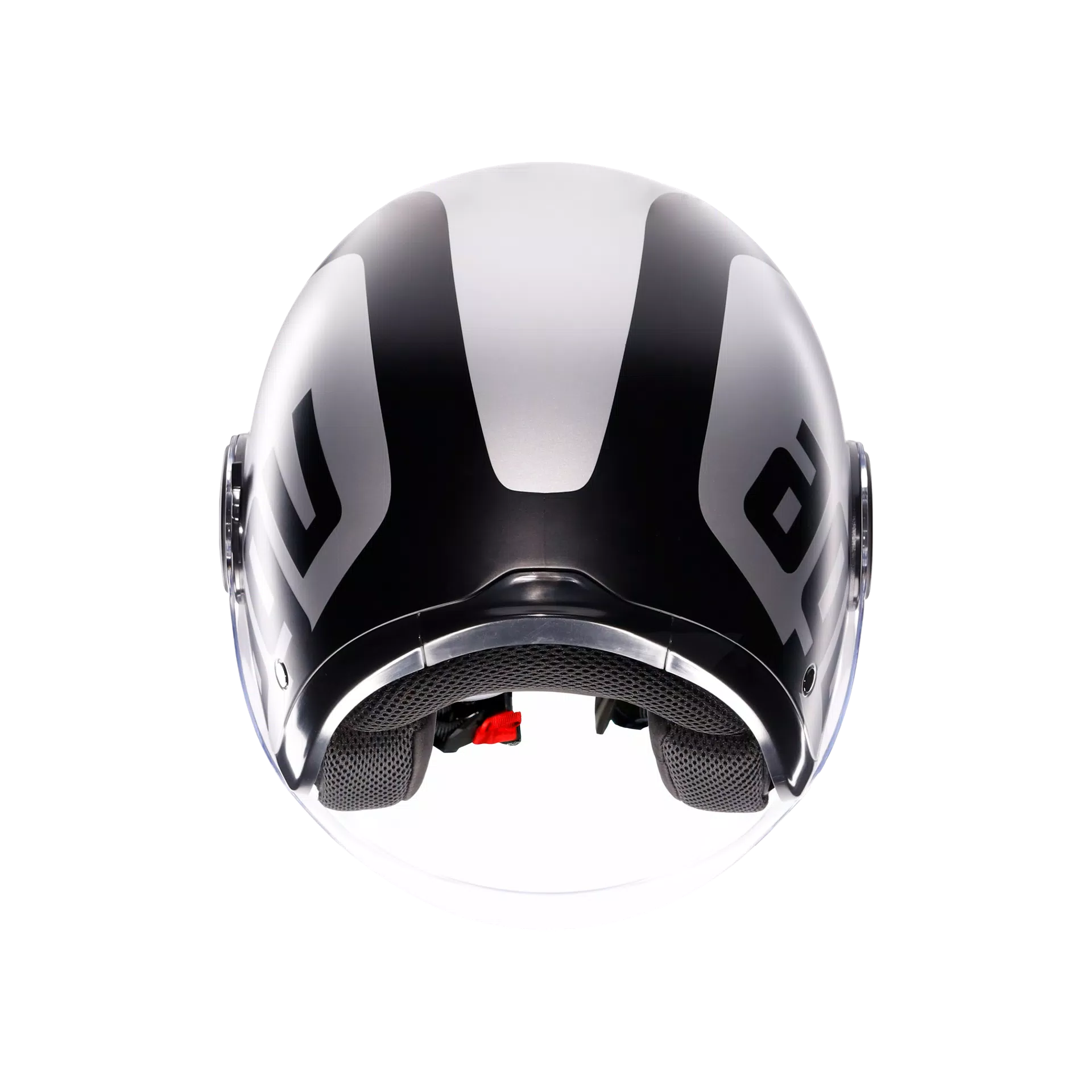ETERES RIMINI MATT GREY/BLACK - CASQUE MOTO JET E2206