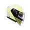 STREETMODULAR ISEO MATT WHITE/BLACK/YEL FLUO - MOTORBIKE FLIP UP HELMET E2206