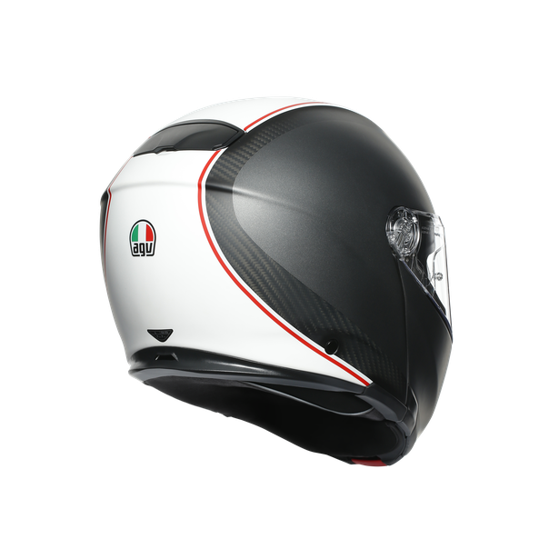 sportmodular-cover-matt-gunmetal-white-casco-moto-modulare-e2205 image number 4