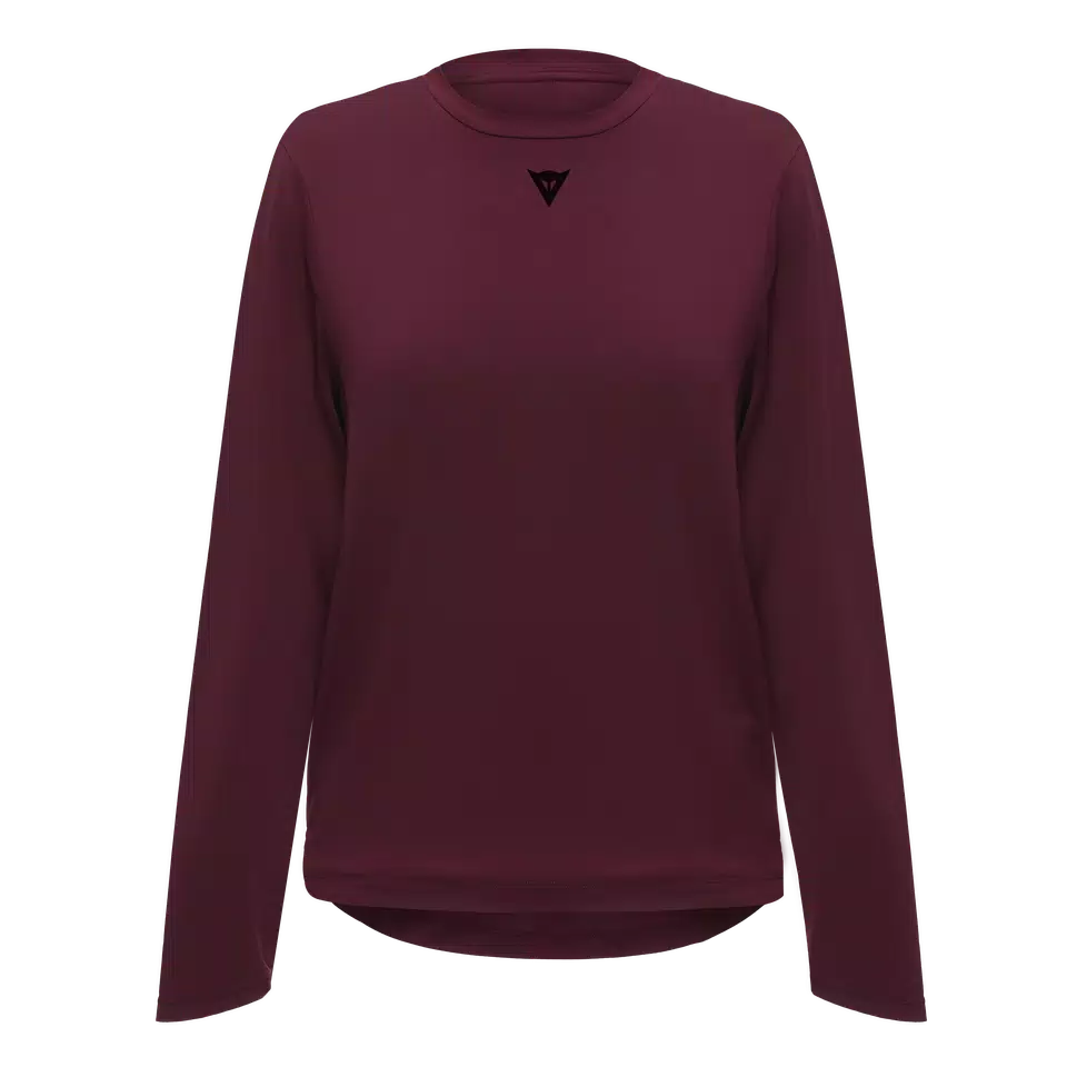 HG ROX JERSEY LS -MAILLOT DE VÉLO MANCHES COURTES POUR FEMME - WINDSOR WINE - 1