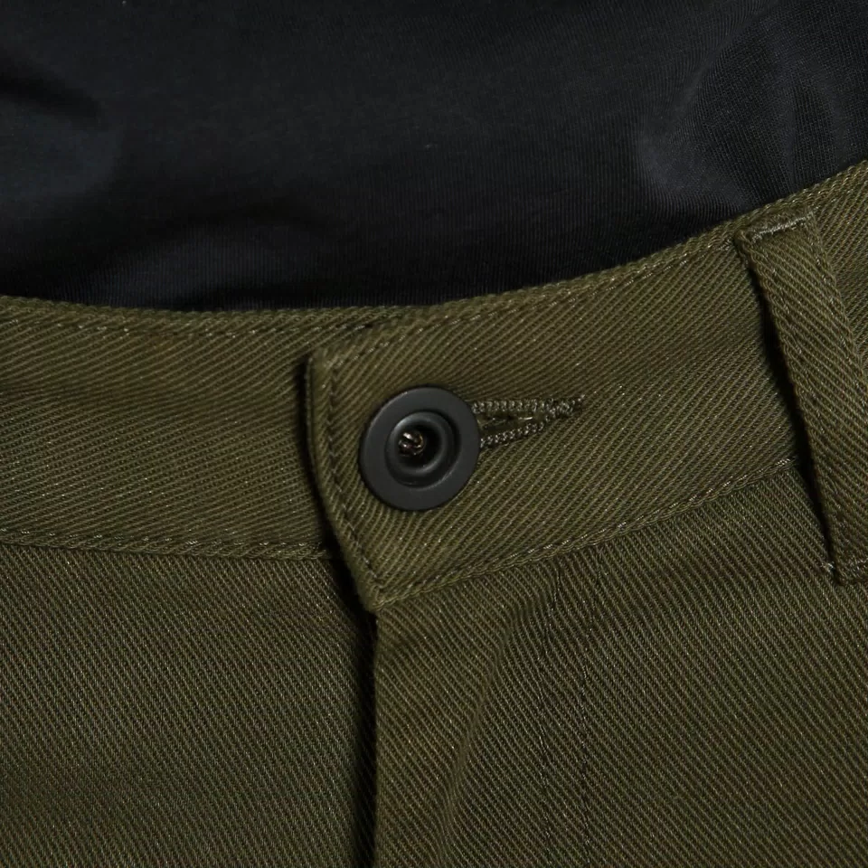 CASUAL REGULAR - WOMEN'S MOTORCYCLE PANTS IN FABRIC - OLIVE - 7