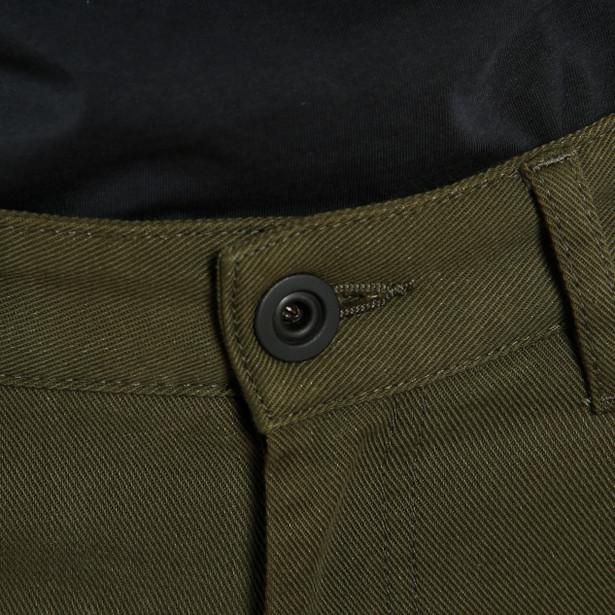 casual-regular-pantaloni-moto-in-tessuto-donna-olive image number 6