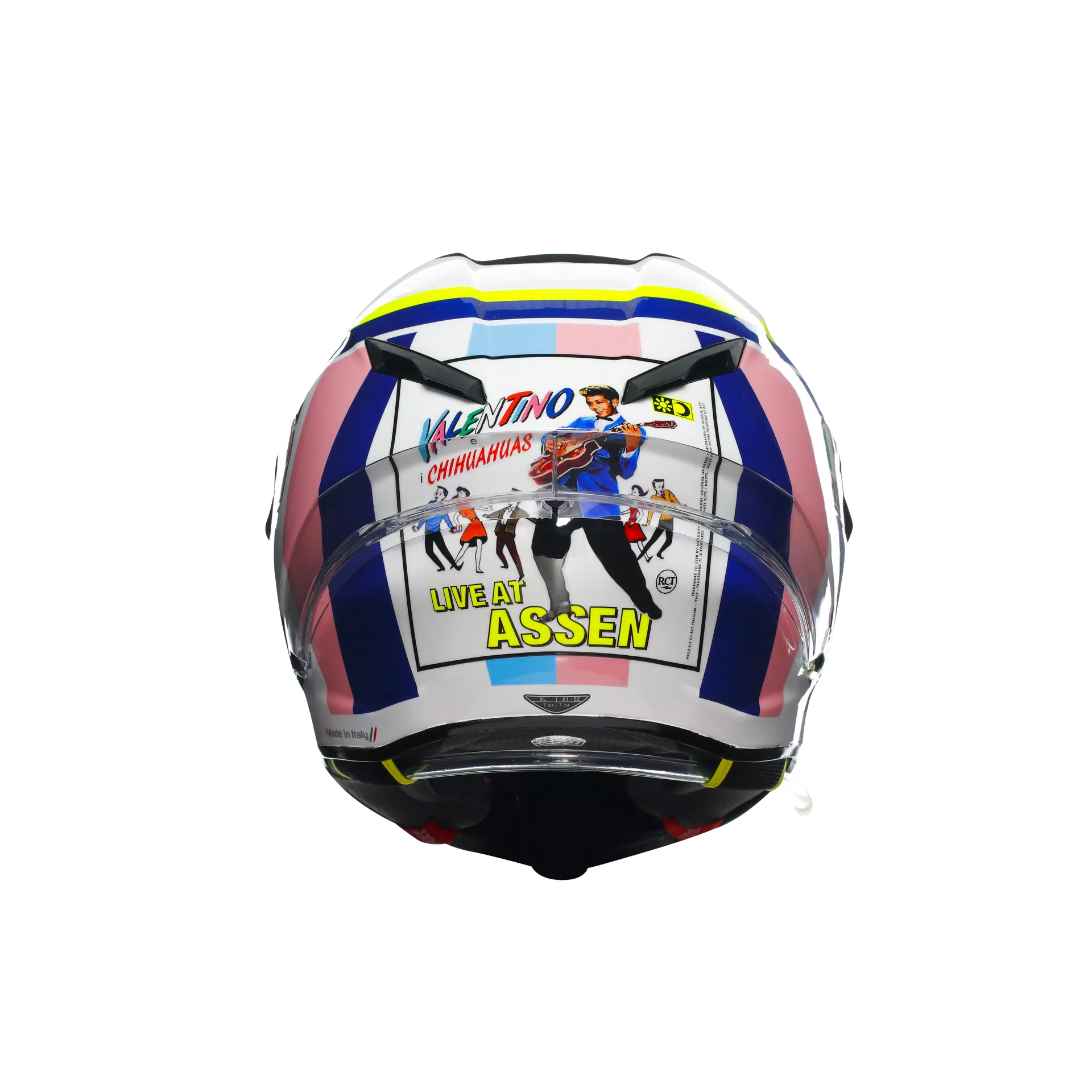 PISTA GP RR ASSEN 2007 (LIMITED EDITION) - MOTORBIKE FULL FACE HELMET E2206 DOT