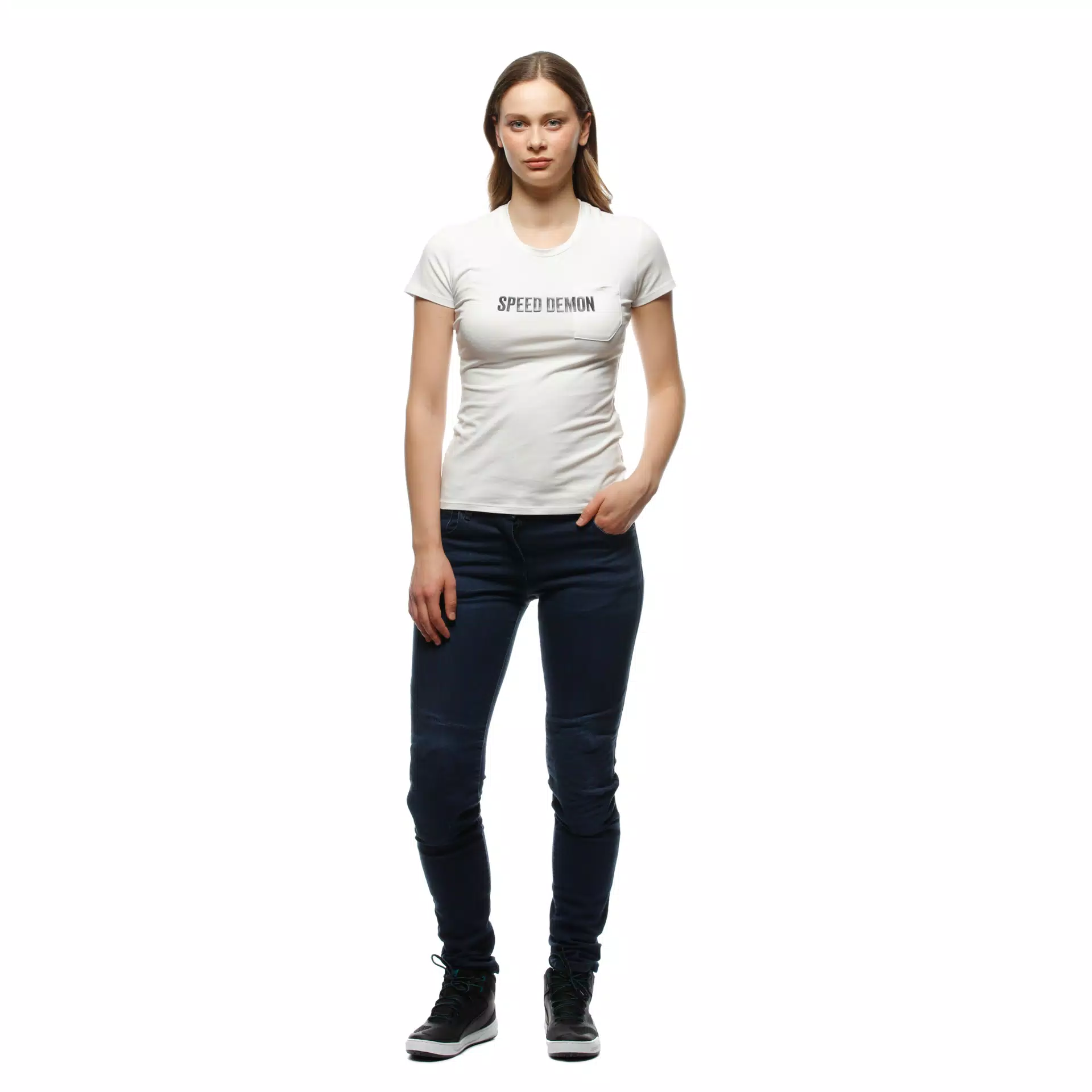 DEMON POCKET - DAMES T-SHIRT