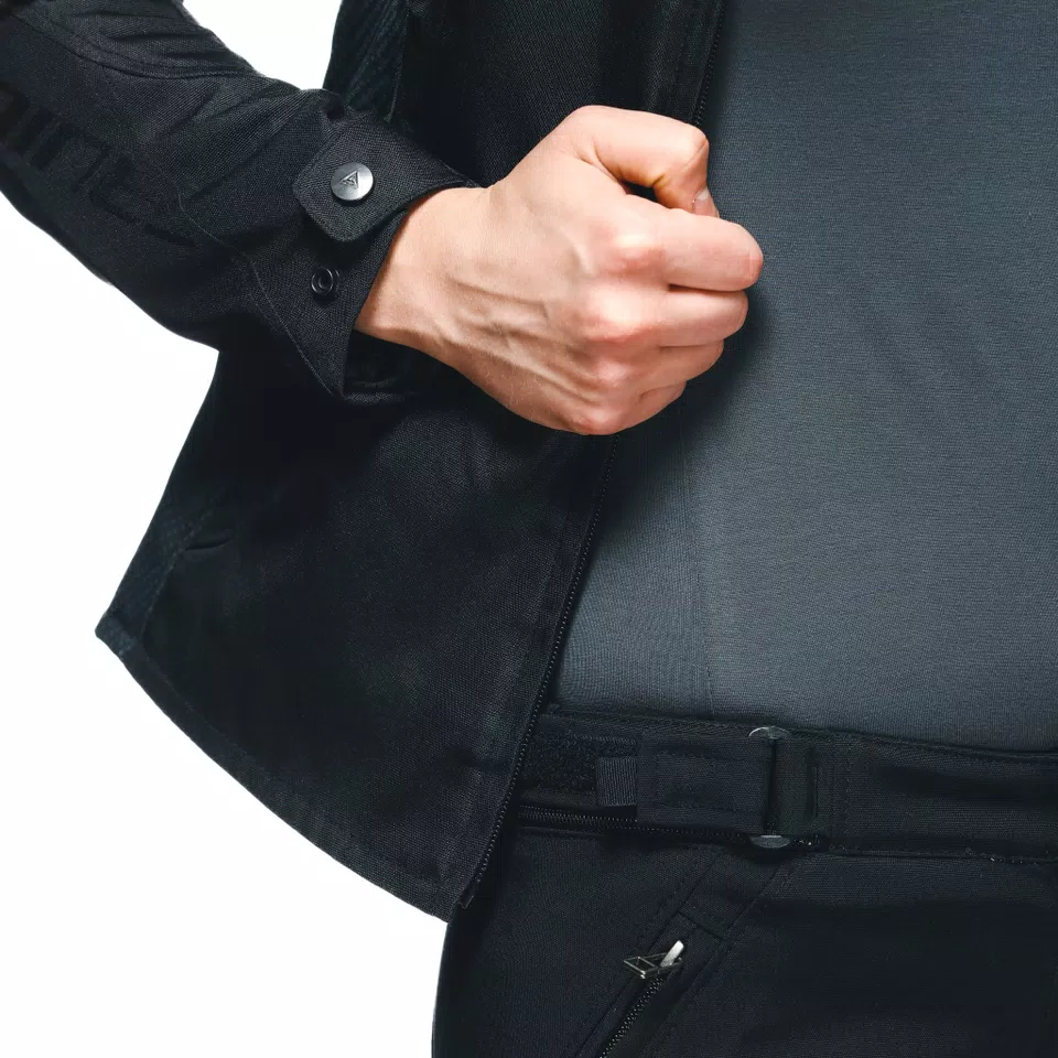 DRAKE 2 AIR - WOMEN'S SUMMER MOTORCYCLE PANTS IN FABRIC - BLACK/BLACK - 12