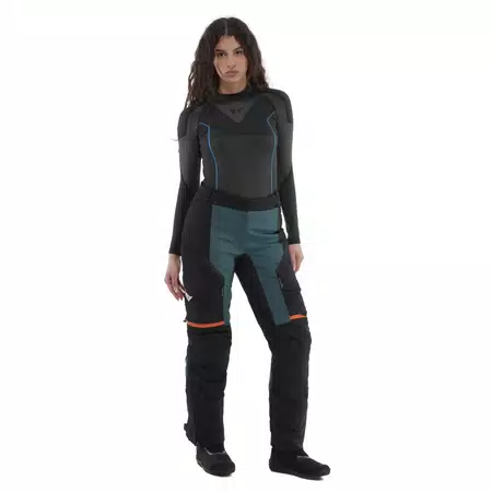MANGEN ABSØLUTESHELL™ PRO - DAMES TOURBROEK VOOR MOTORFIETSEN - DARK SEA/BLACK - 3