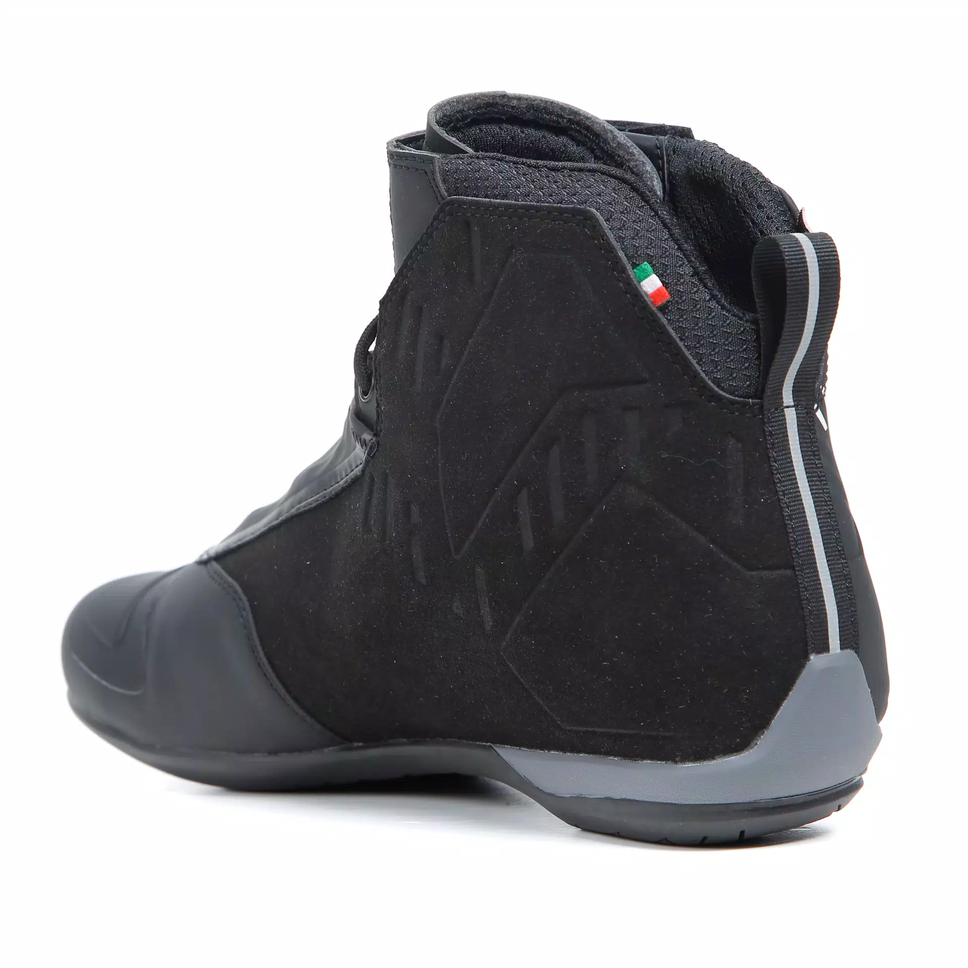 R04D WP MEN'S WATERPROOF MOTORCYCE SHOES - BLACK/WHITE