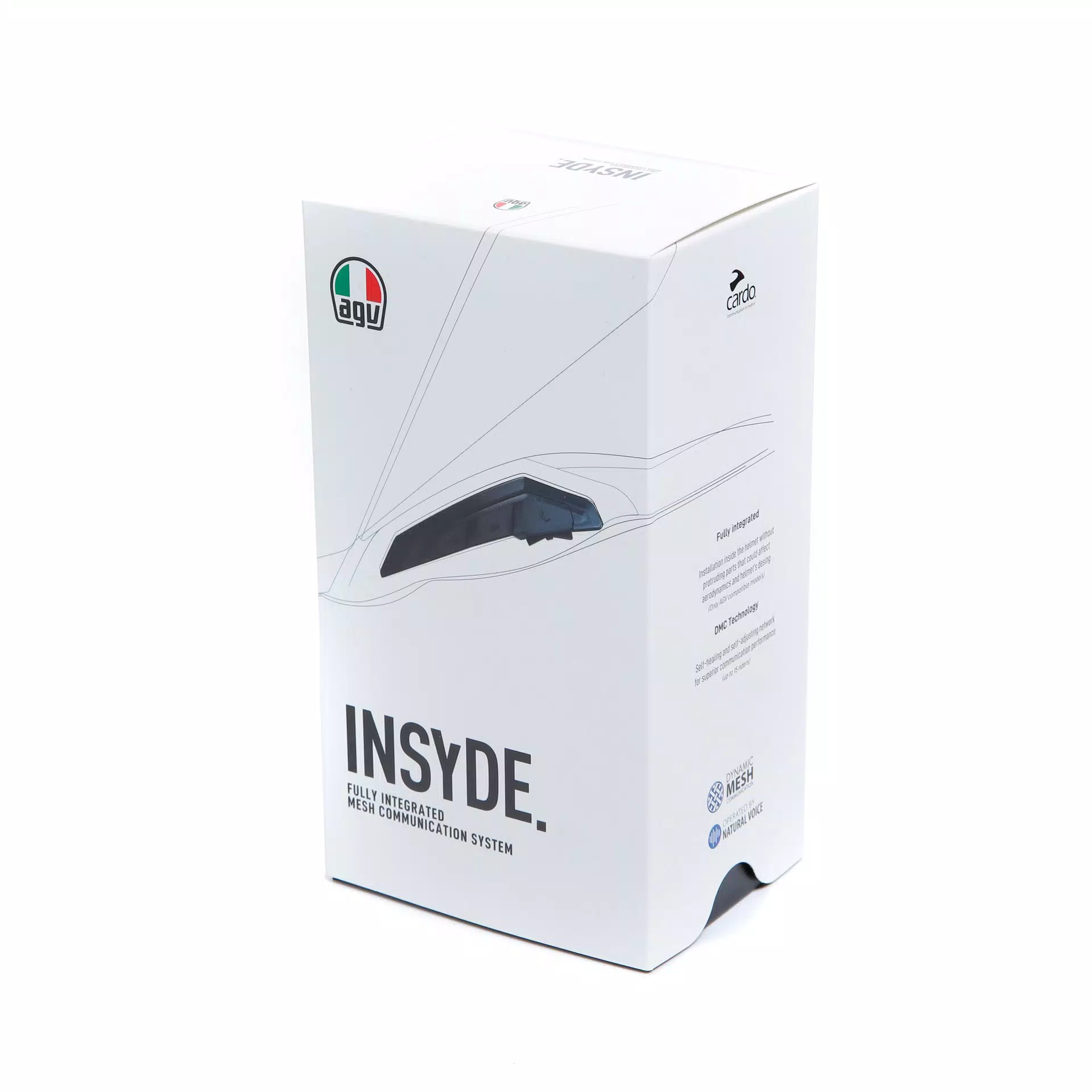 AGV INSYDE - INTEGRATED INTERCOM COMMUNICATION SYSTEM FOR TOURMODULAR AND K7