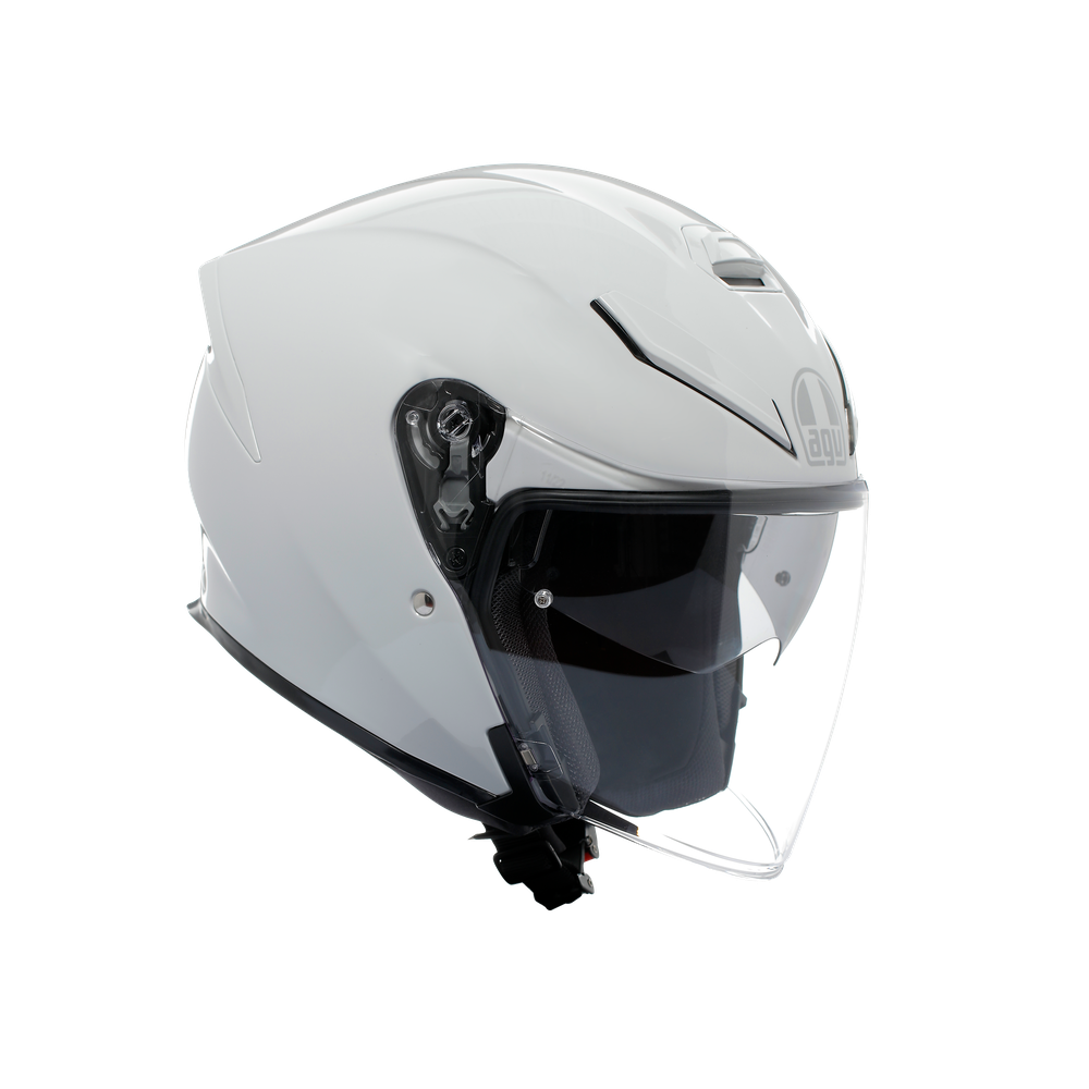 k5-jet-evo-mono-stelvio-white-motorbike-open-face-helmet-e2206 image number 0