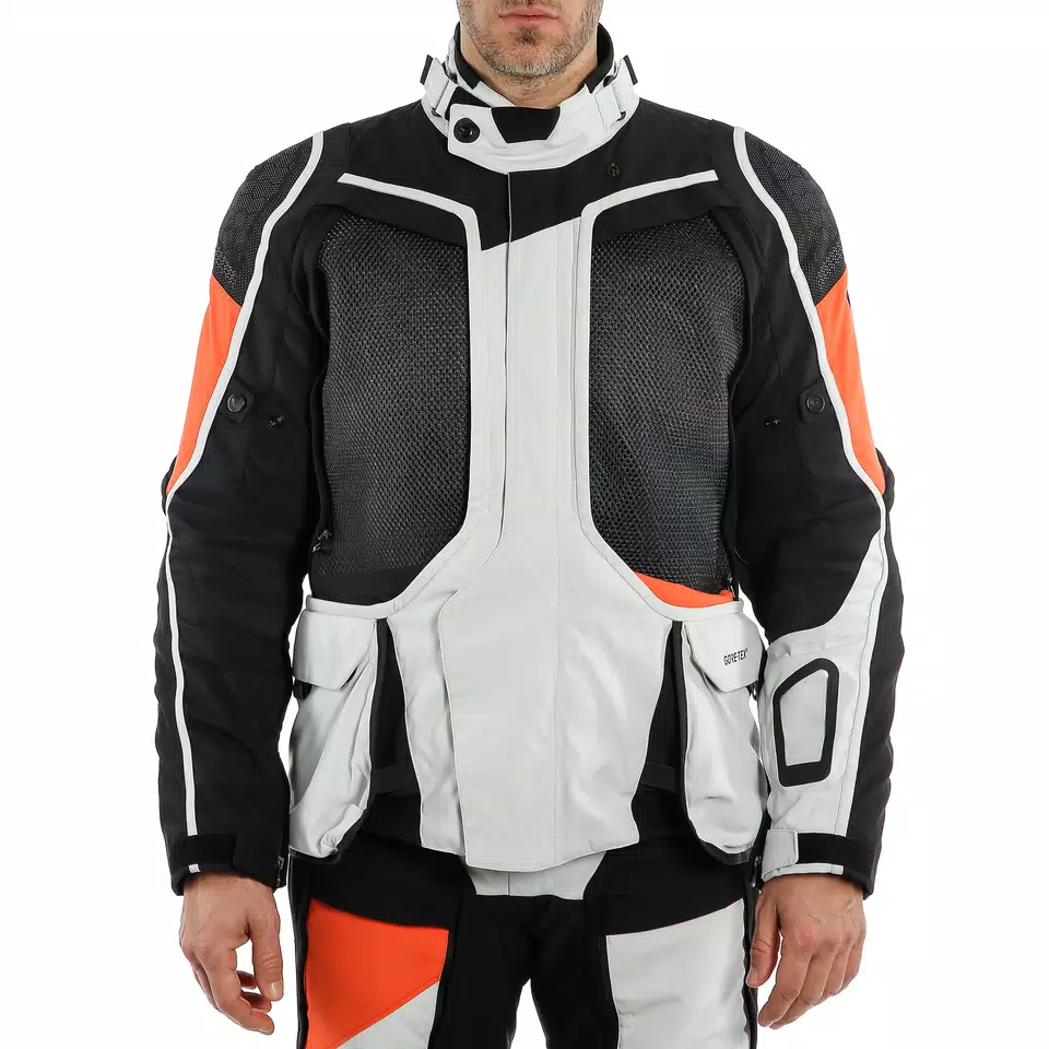 D-EXPLORER 2 GORE-TEX JACKET - GLACIER-GRAY/ORANGE/BLACK - 6