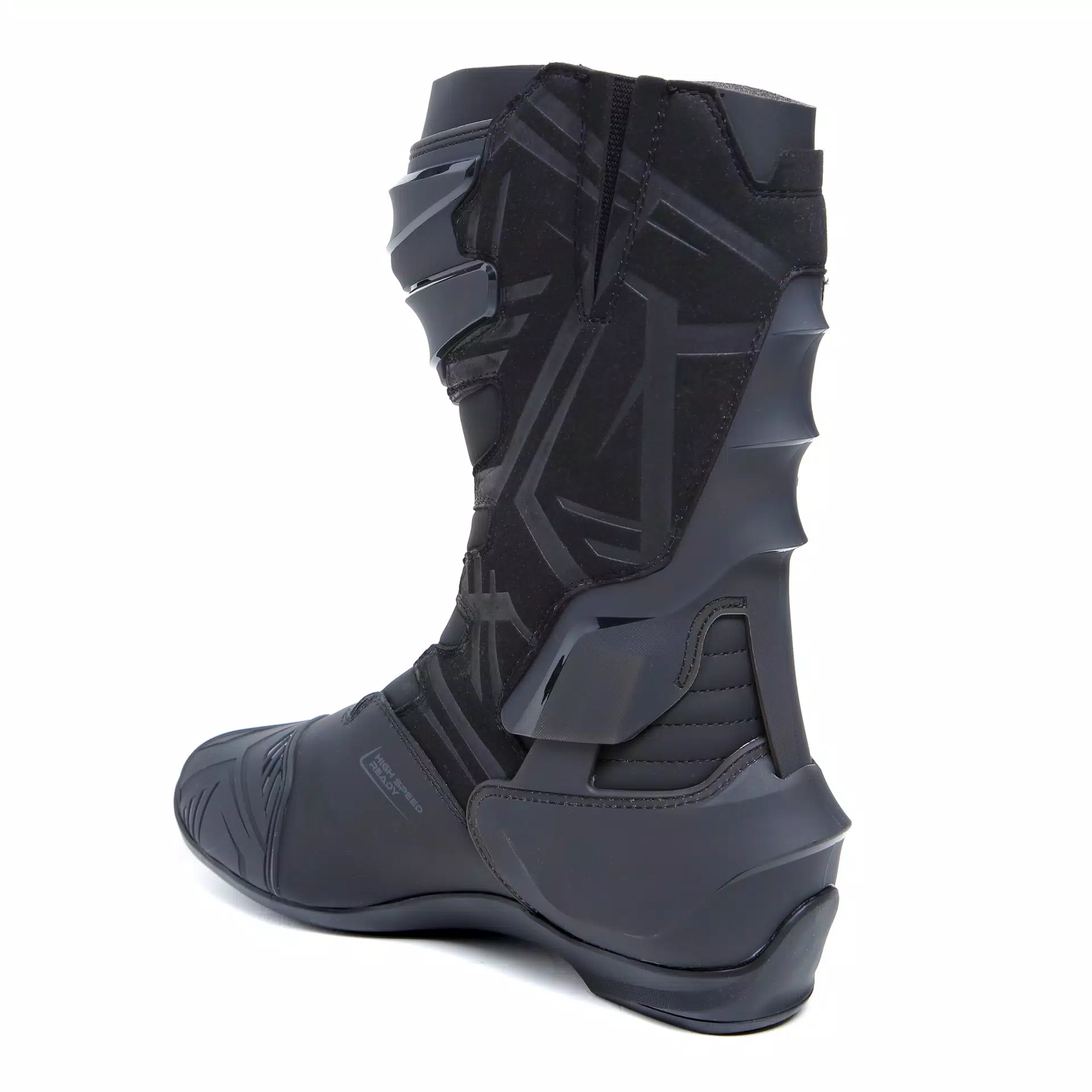 S-TR1 MEN'S MOTORCYCLE BOOTS - BLACK/RED/WHITE