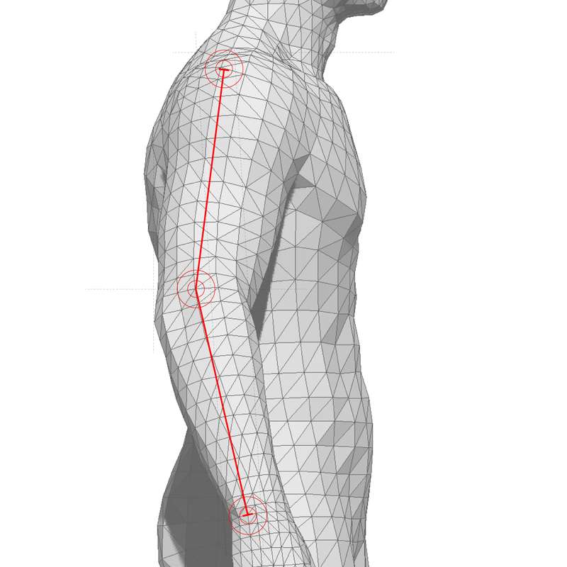 how to measure: arm