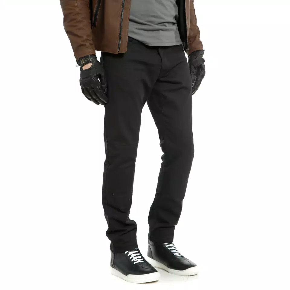 CLASSIC SLIM TEX PANTS | BLACK | Dainese