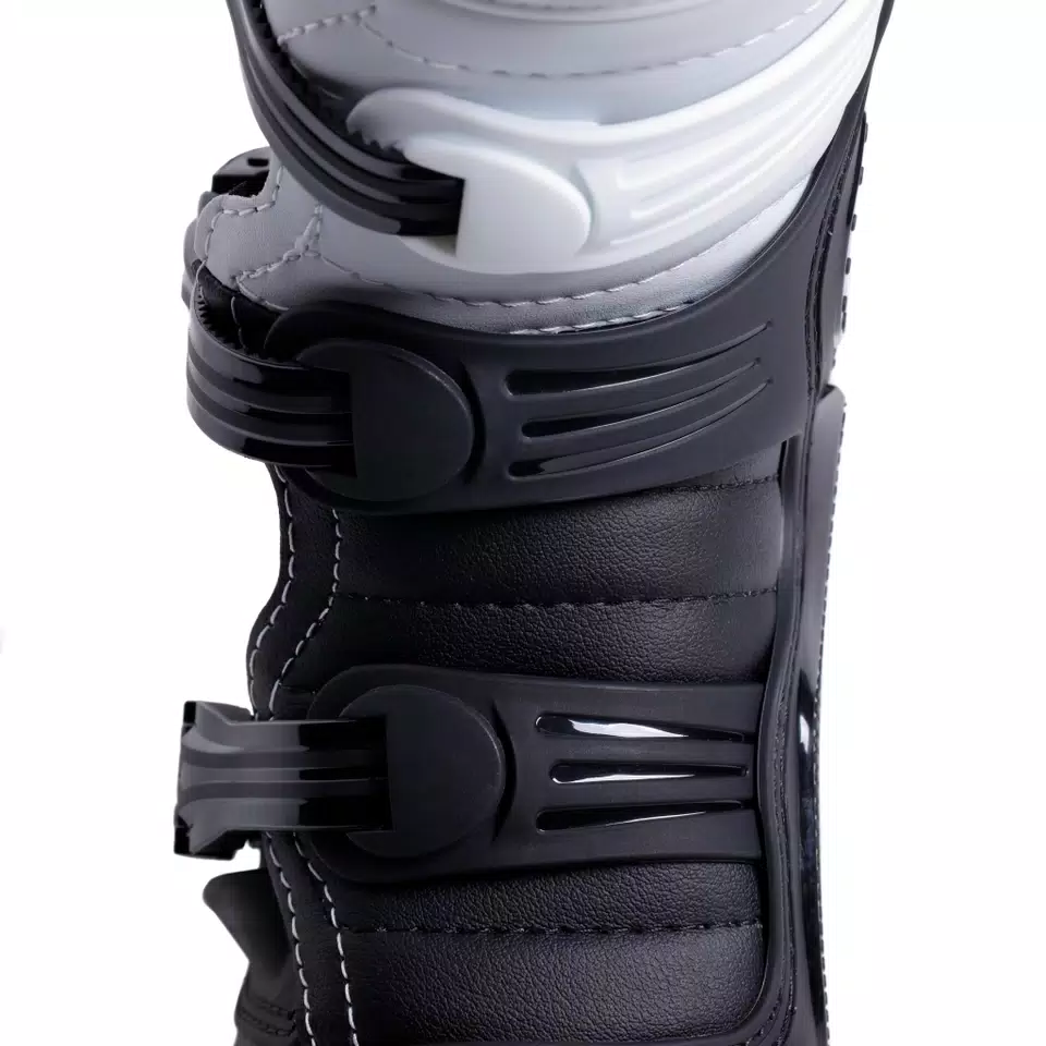 X-BLAST MEN'S MOTORCYCLE BOOTS - BLACK/WHITE/RED -  - 11