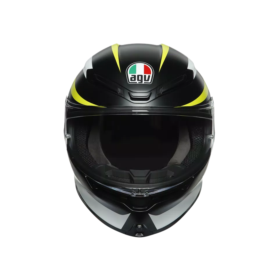 K6 E2205 TOP - RAPID 46 MATT BLACK/WH/YELLOW -  - 3
