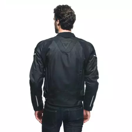 AVRO 5 TEX - HEREN MOTORFIETSJAS IN STOF - BLACK/BLACK/BLACK - 6