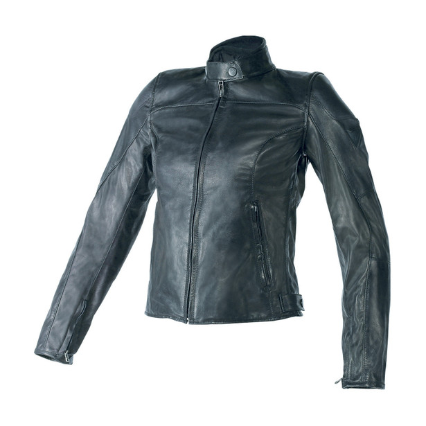 mike-lady-leather-jacket-black image number 0