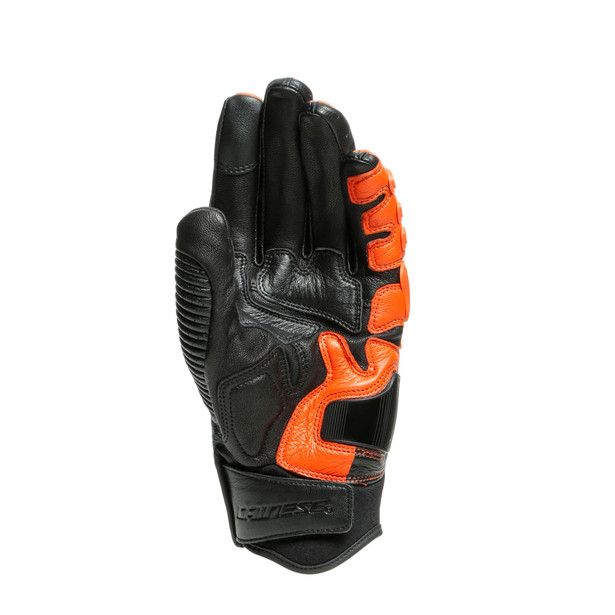 x-ride-gloves-black-flame-orange image number 2