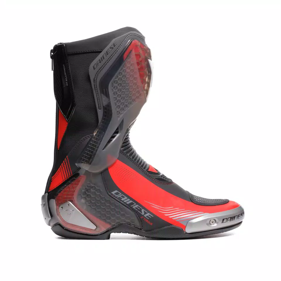 TORQUE 4 S - BOTTES RACING ET ROUTE HOMME - BLACK/RED-LAVA - 2