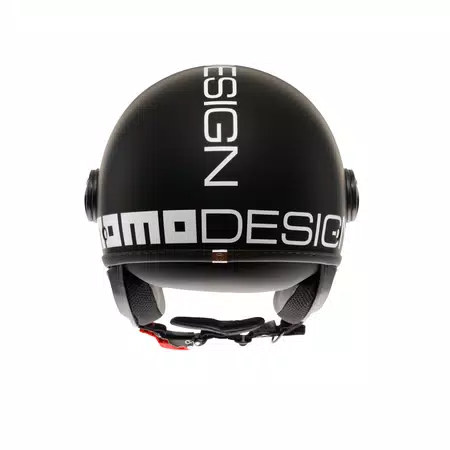 MOMODESIGN FGTR CLASSIC MATT BLACK / WHITE - JET HELMET WITH VISOR E2206 -  - 5